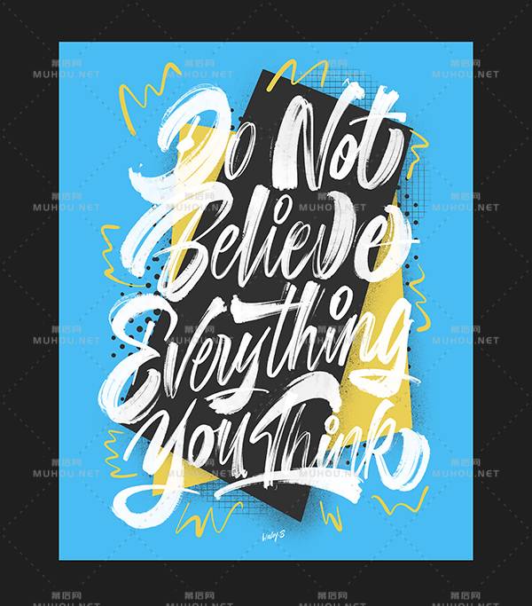 35款带来灵感的国外创意艺术文字设计作品