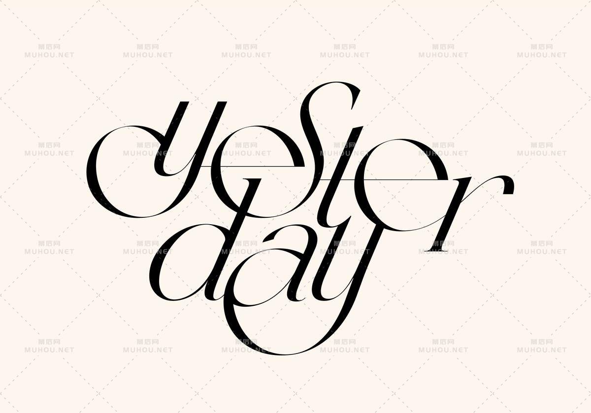 kissmiklos创意艺术文字设计作品作品