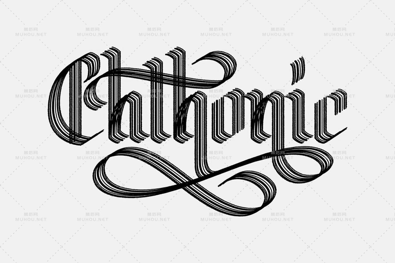 Jude Landry创意英文艺术文字设计作品