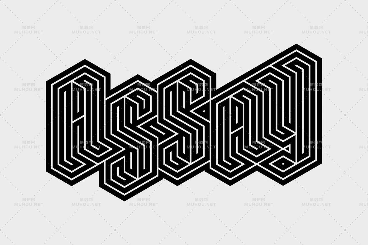 Jude Landry创意英文艺术文字设计作品