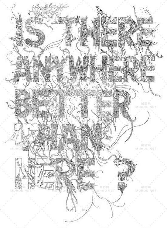 50个精美的英文艺术文字设计作品欣赏