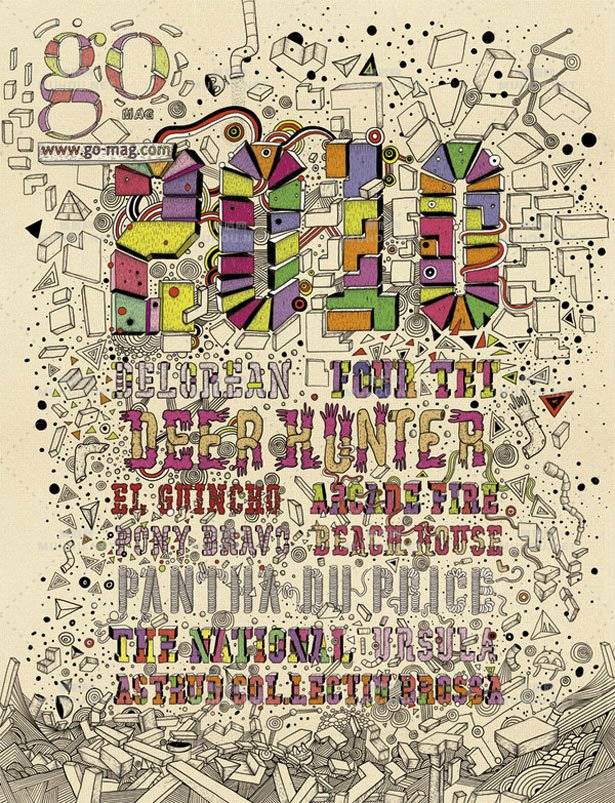 漂亮的英文艺术文字设计作品集锦