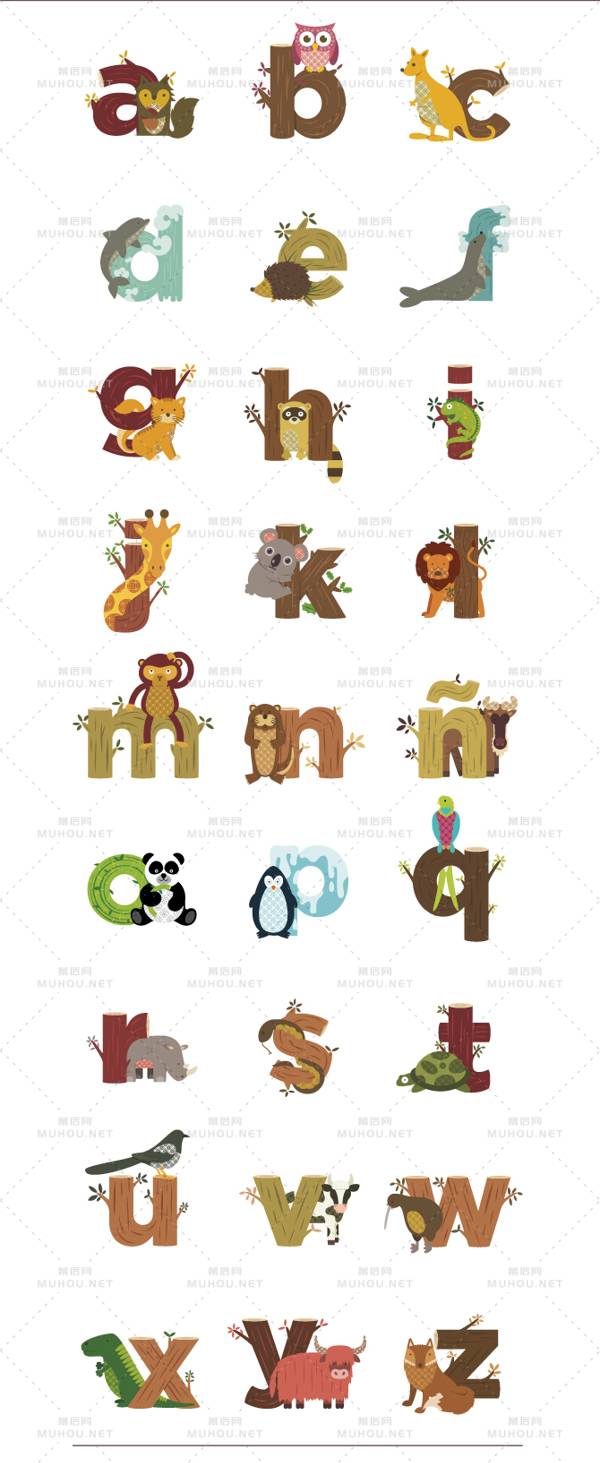 55个英文字母创意艺术文字设计作品欣赏