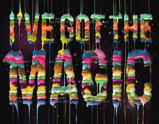 50个国外炫丽的艺术文字设计作品欣赏