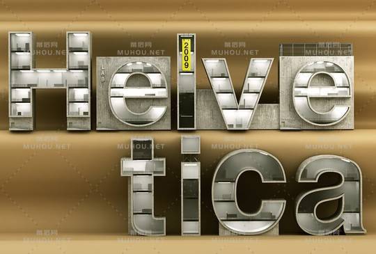 50个国外炫丽的艺术文字设计作品欣赏