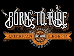 Bobby Haiqalsyah经典复古风格艺术文字设计作品