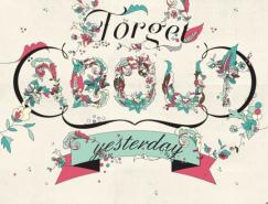 45款国外创意艺术文字设计作品