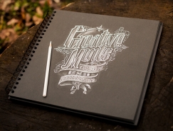 20个国外创意手绘艺术文字设计作品欣赏