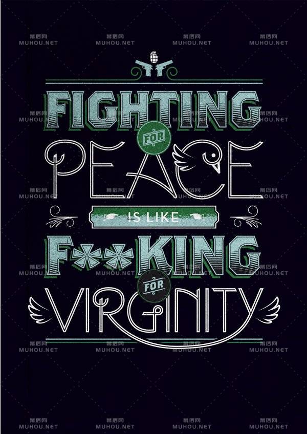 英格兰Steven Bonner艺术文字设计作品