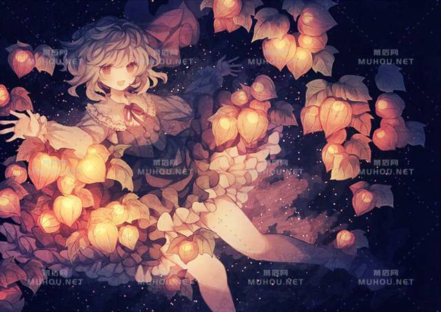 和花草植物相关的唯美插画