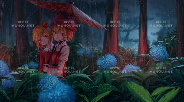 和花草植物相关的唯美插画