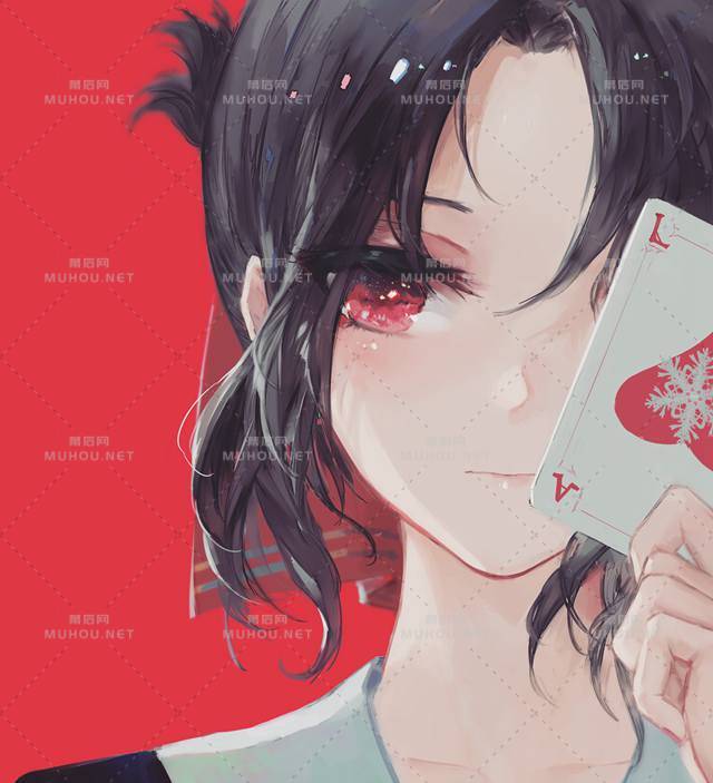 超美的四宫辉夜同人插画推荐插画作品