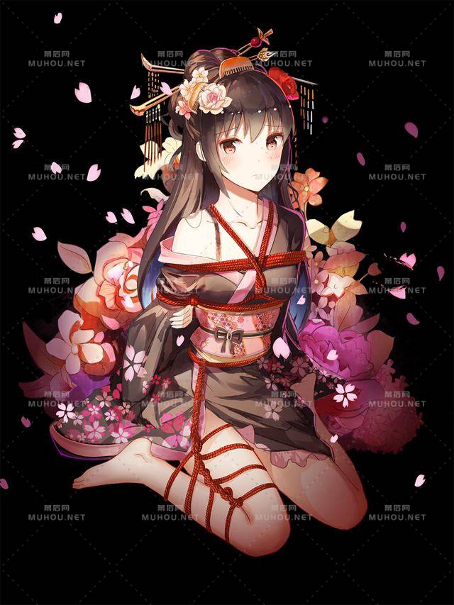 当少女与捆绑联系在一块时