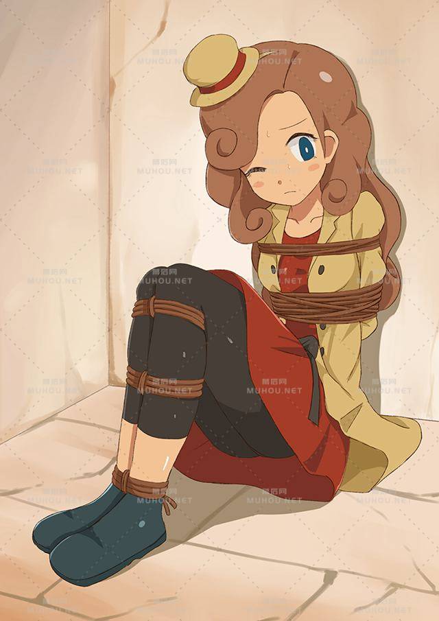 当少女与捆绑联系在一块时