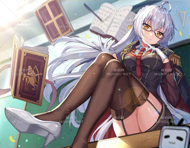 可爱又迷人的丝袜少女插画专辑