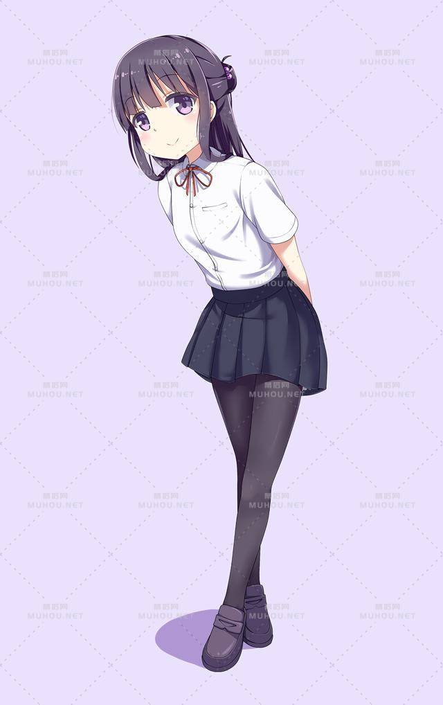 可爱又迷人的丝袜少女插画专辑