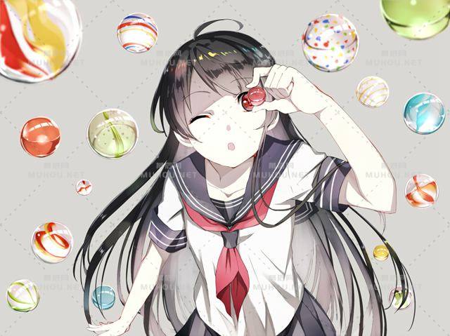 超美的日系水手服少女集锦