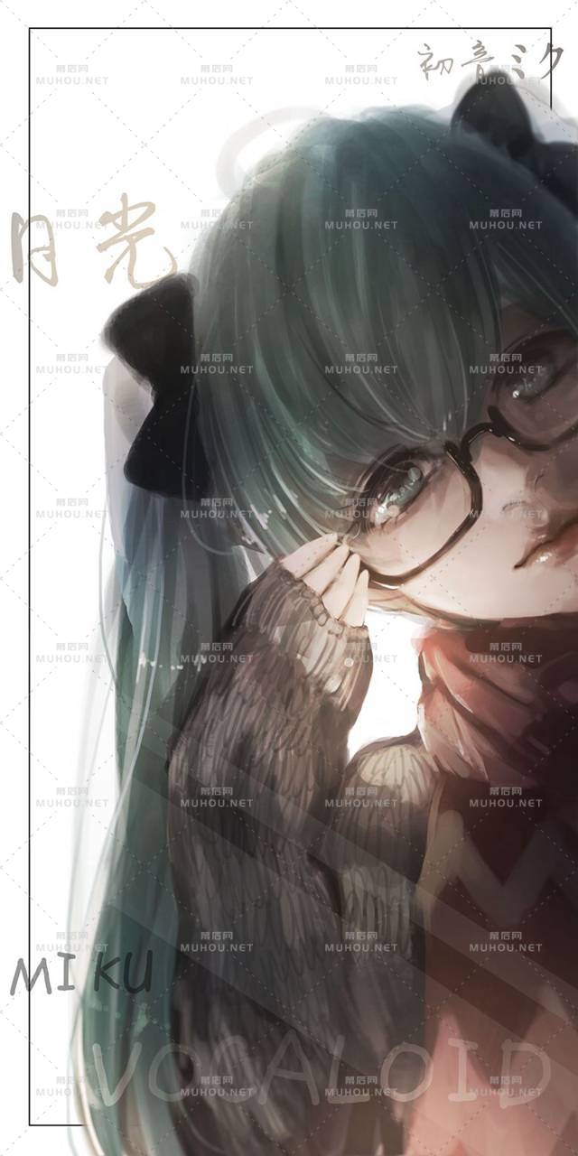 画质巨清晰的二次元女孩插画壁纸