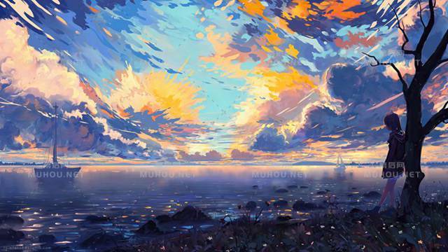 画质超棒的二次元妹子电脑壁纸