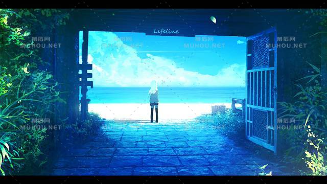 能看到大海的风景插画专辑