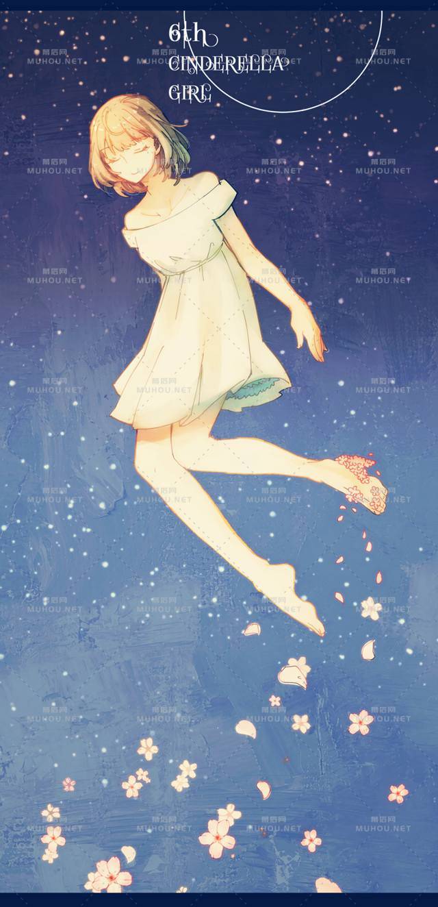 勇敢露出美丽肩膀的女孩插画专辑