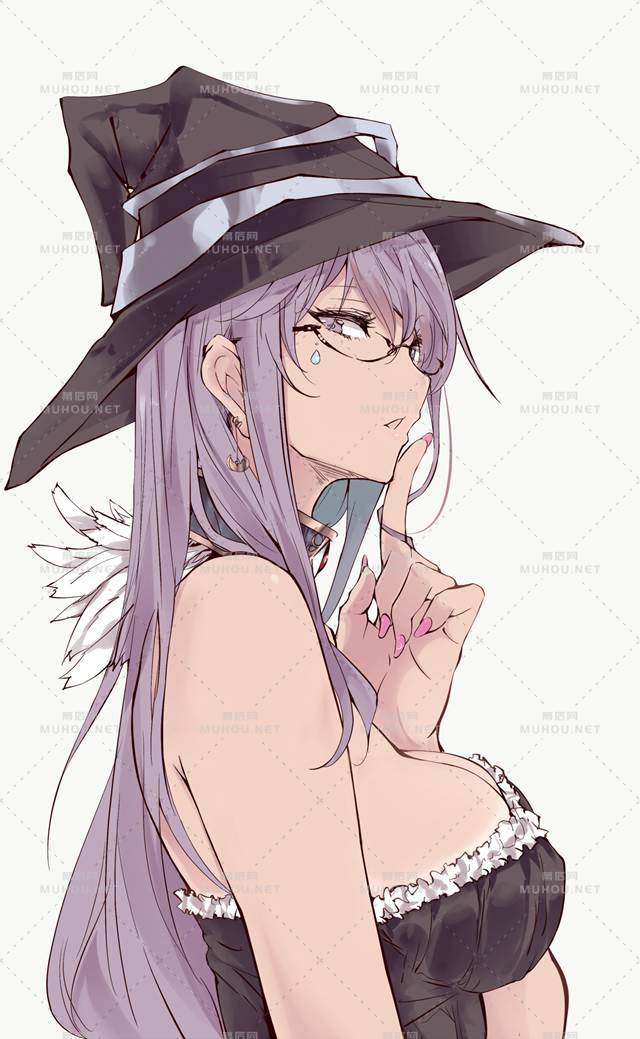 会魔法的小魔女少女插画又来了