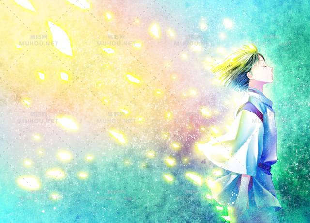 《千与千寻》白龙唯美同人插画