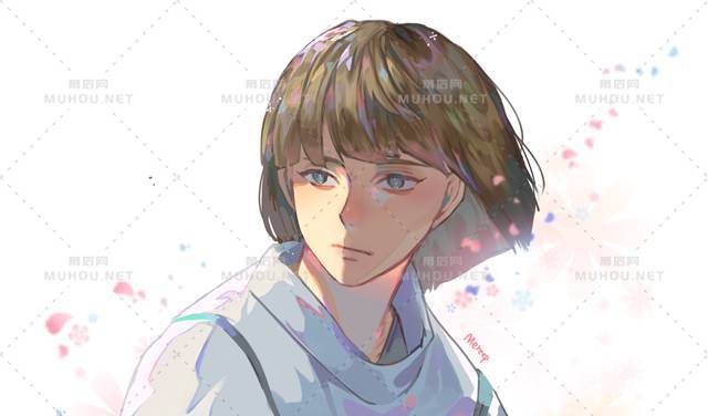 《千与千寻》白龙唯美同人插画