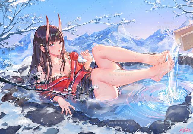 裙子超短的美腿女孩插画