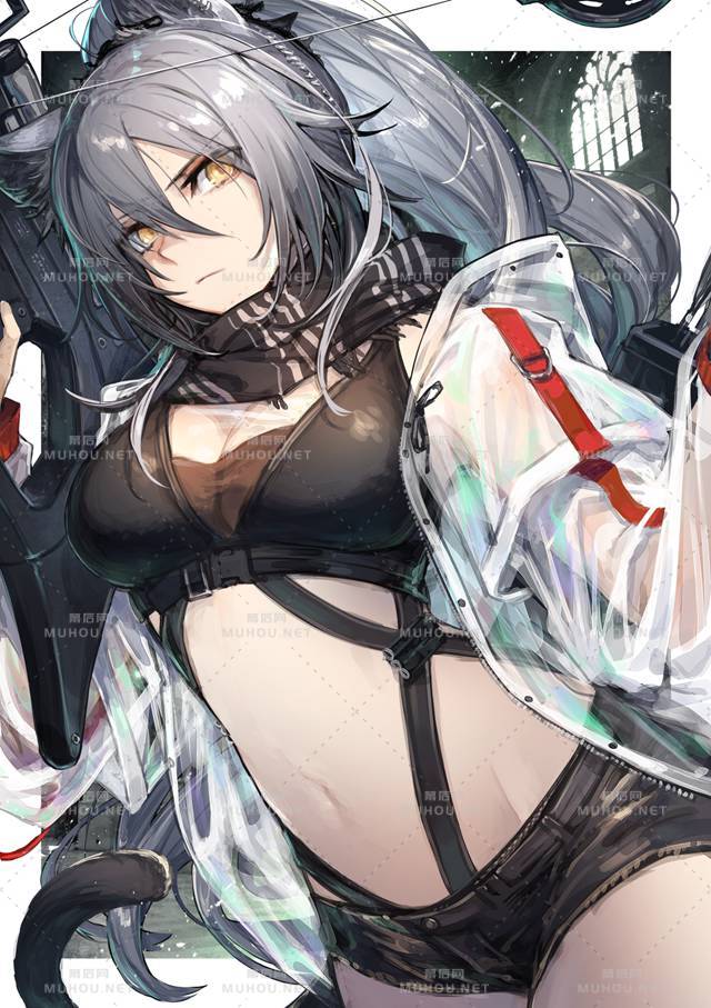 性感的明日方舟女孩同人插画