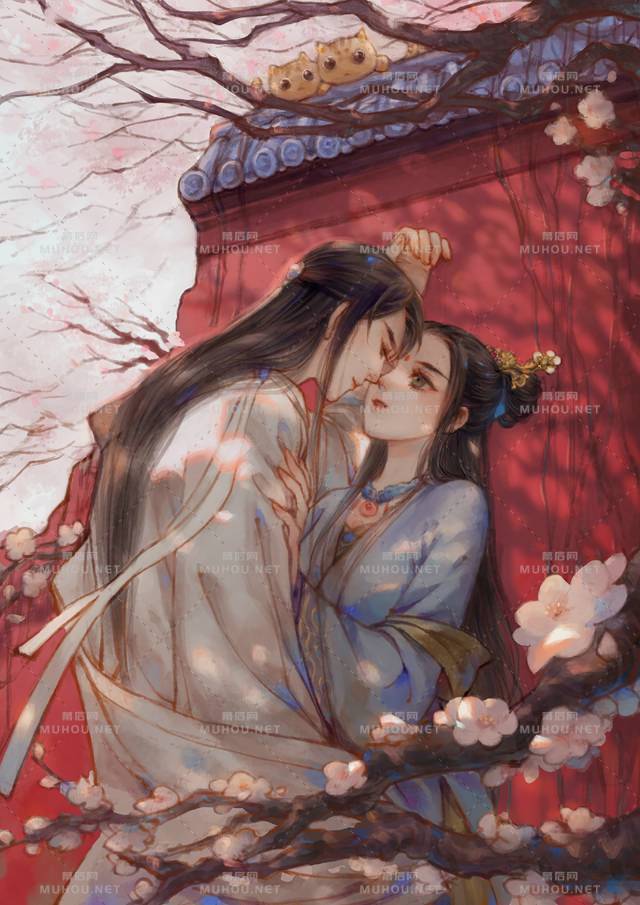 甜蜜的情侣人物插画精选