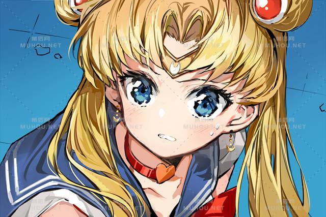 美少女战士月野兔超美同人插画作品
