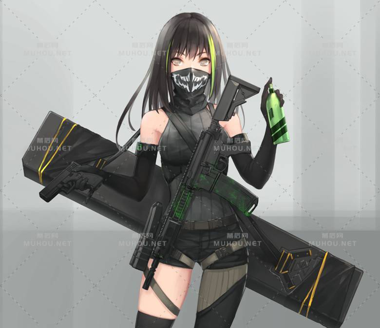 你戴口罩的样子挺帅的嘛