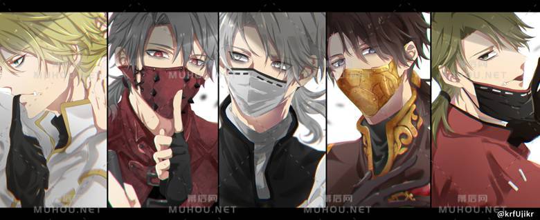 你戴口罩的样子挺帅的嘛