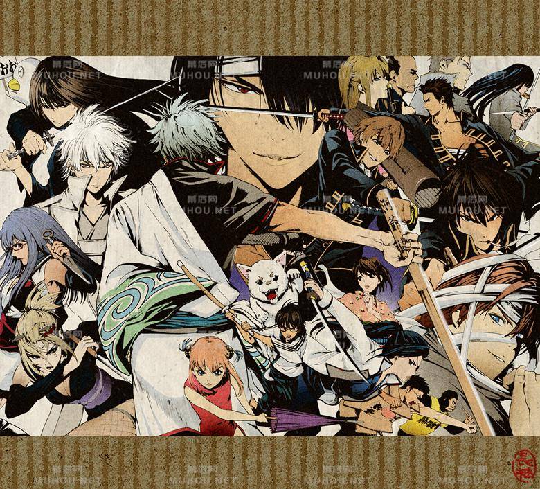 《银魂》超清插图三连发之最终篇插画作品插图