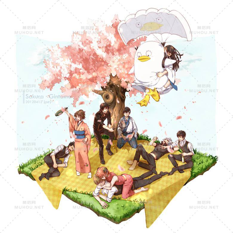 尺寸超大的《银魂》插图欣赏插画作品插图3