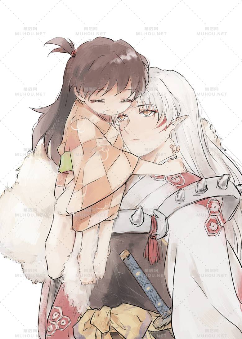 你好，《犬夜叉》插画作品插图1