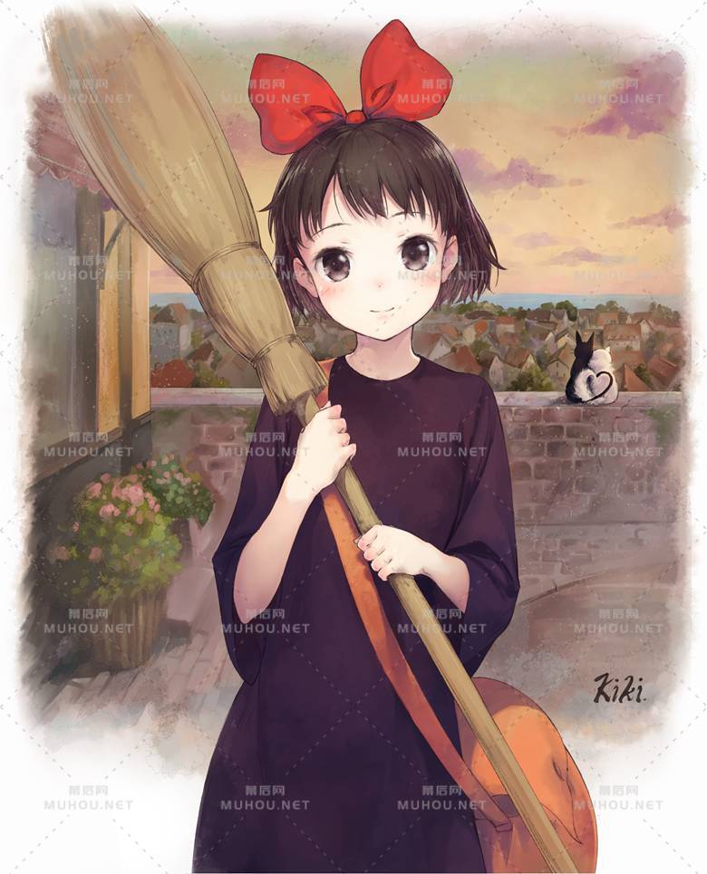 可爱的魔女宅急便同人插画作品插图2