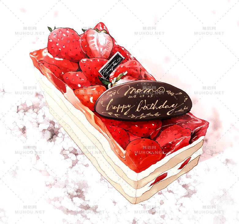 隔着屏幕都能闻到香气插画作品插图2