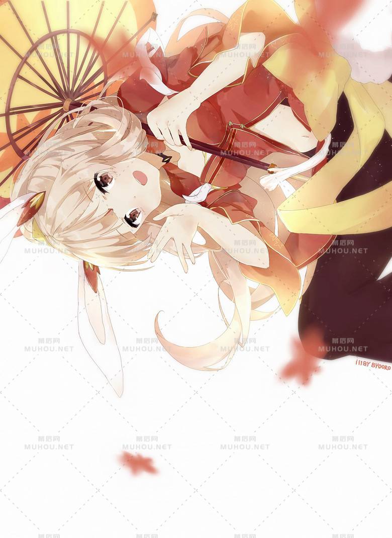 是可爱的兔女郎唯美插画作品插图4