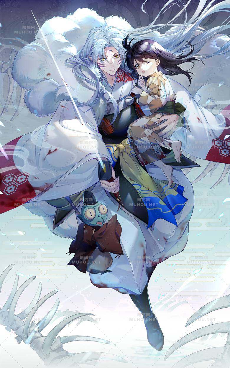 超有时代感的犬夜叉同人插画作品插图