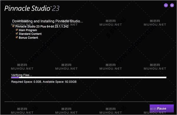 品尼高视频编辑系统Pinnacle Studio Ultimate v23.2.1.297 x64英文破解版免费下载插图6