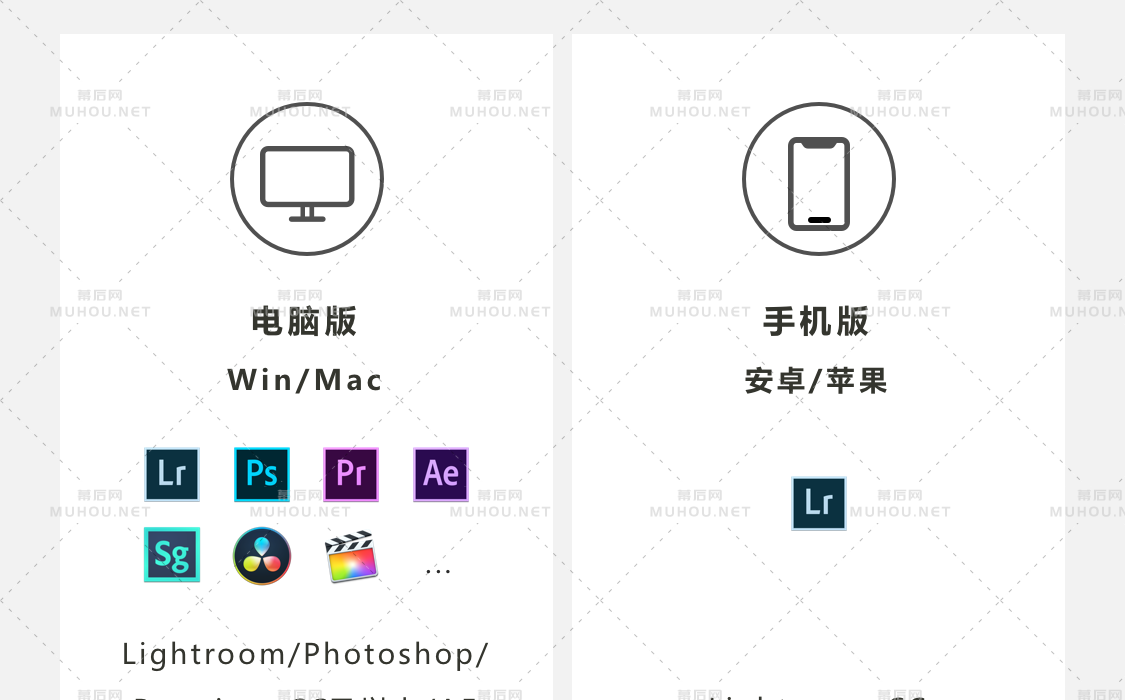 31款王家卫电影复古调色港风LR预设PR/PS/FCPX/达芬奇/AE/LUT滤镜素材 人像Lr预设 第3张