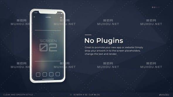 移动应用程序促销app视频AE模版插图