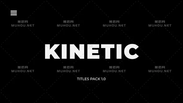 动力文字排版动画 Kinetic Titles视频FCPX模板插图