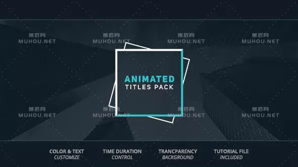 动画标题排版动力文字视频AE模板插图