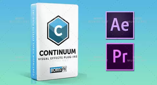 Continuum 2021.5 v14.5.0.1131 AE插件（视频特效转场插件包）Win 破解版下载+视频教程插图