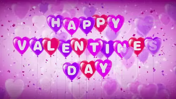情人节快乐庆祝Happy Valentines Day Celebration视频素材下载插图