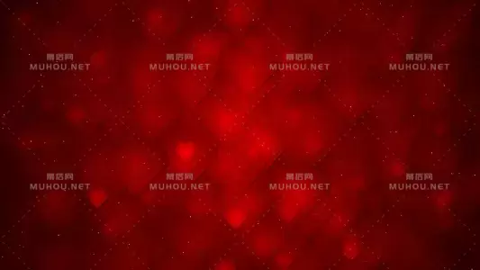 情人节运动坠落的心Valentine Motion视频素材下载插图