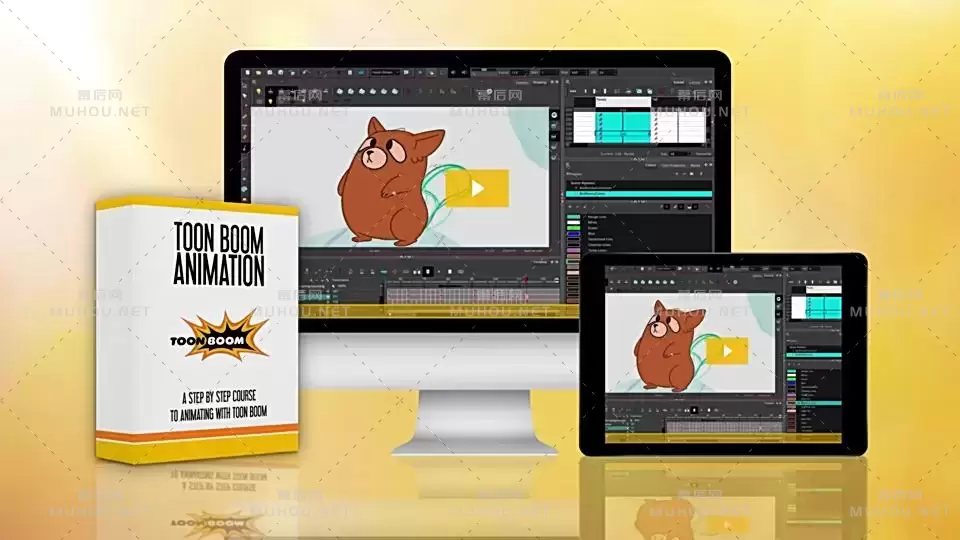 专业2D角色动画制作TBH完整分步视频教程（英文）Bloop Animation – Toon Boom Harmony Animation